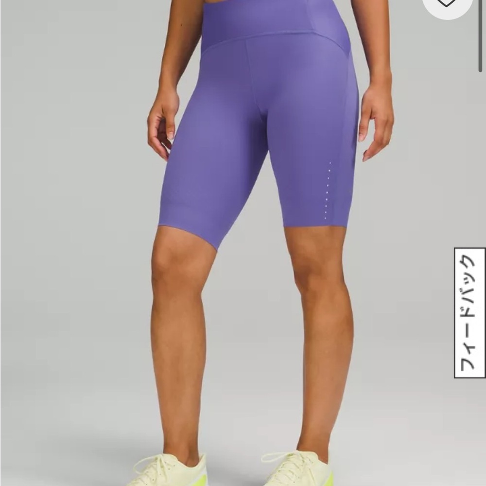 Lululemon Senseknit Running Highrise Short 10